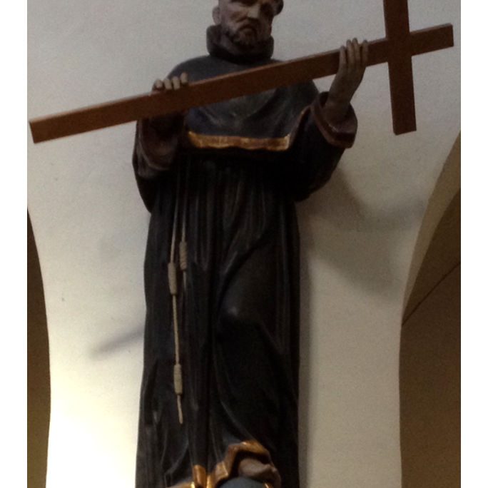 Statue des hl. Franziskus - St. Antonius Seligenthal