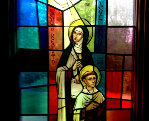 Window of St. Teresa - Chapell of the Hermits of our Lady of mount carmel