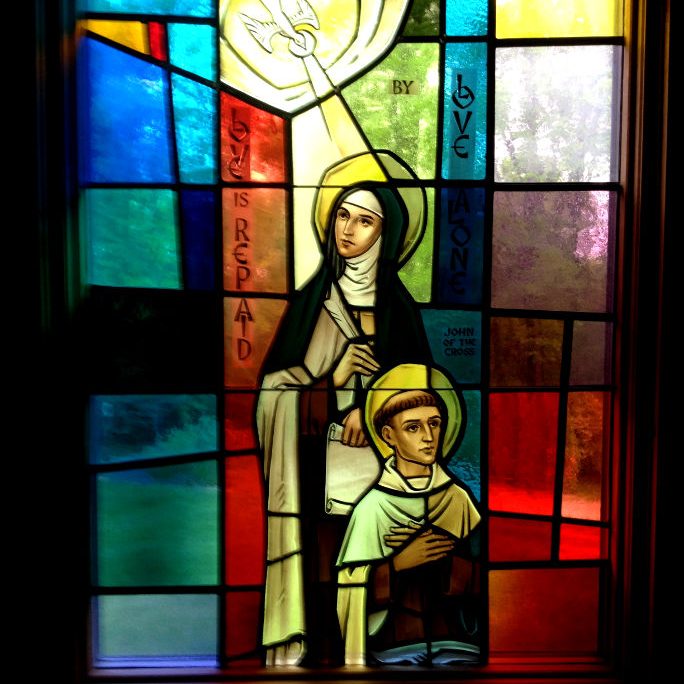 Window of St. Teresa - Chapell of the Hermits of our Lady of mount carmel